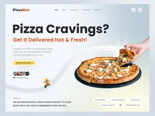 Pizza Restaurant HTML Website Template