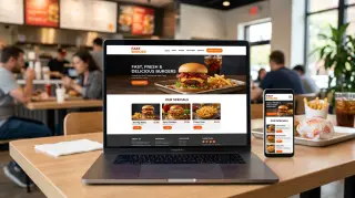 Fastfood Restaurant Template – Modern Responsive Food Website Design