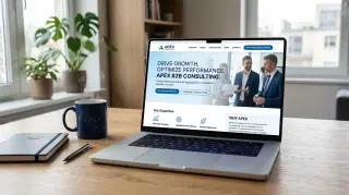 B2B Business Consulting HTML Template – Corporate Services Website Design