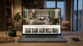 LuxSpace Interiors – Premium Interior Design Website Template
