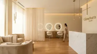 GlowAura Premium Beauty Salon & Bridal Services Website