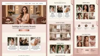 BeautyParlour – Premium Beauty Salon, Spa & Bridal Makeup HTML Template