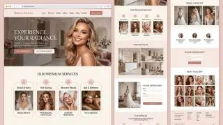 BeautyParlour – Premium Beauty Salon, Spa & Bridal Makeup HTML Template