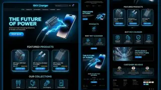 RKY Charger – Premium Fast Charging Cables & Mobile Accessories HTML Template