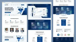 B2B Service Company – Business Consulting & Growth Agency HTML Template