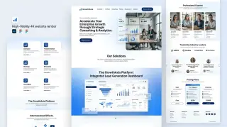 B2B Service Company – Business Consulting & Growth Agency HTML Template