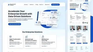 B2B Service Company – Business Consulting & Growth Agency HTML Template