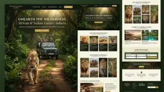 SafariWild – Wildlife Safari & Adventure Tour HTML Template