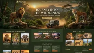 SafariWild – Wildlife Safari & Adventure Tour HTML Template