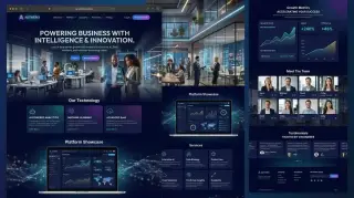 StartupX – Modern Startup Company Website Template