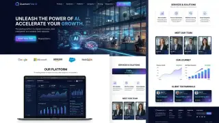 StartupX – Modern Startup Company Website Template