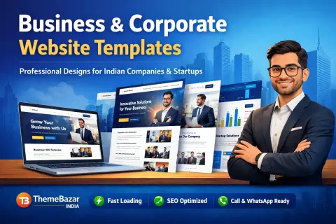 Business And Corporate website theme category image by ThemeBazar