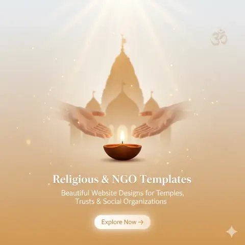 Religious and NGO website theme category image by ThemeBazar