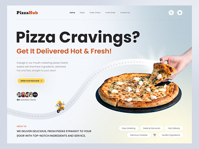 Pizza Restaurant HTML Website Template