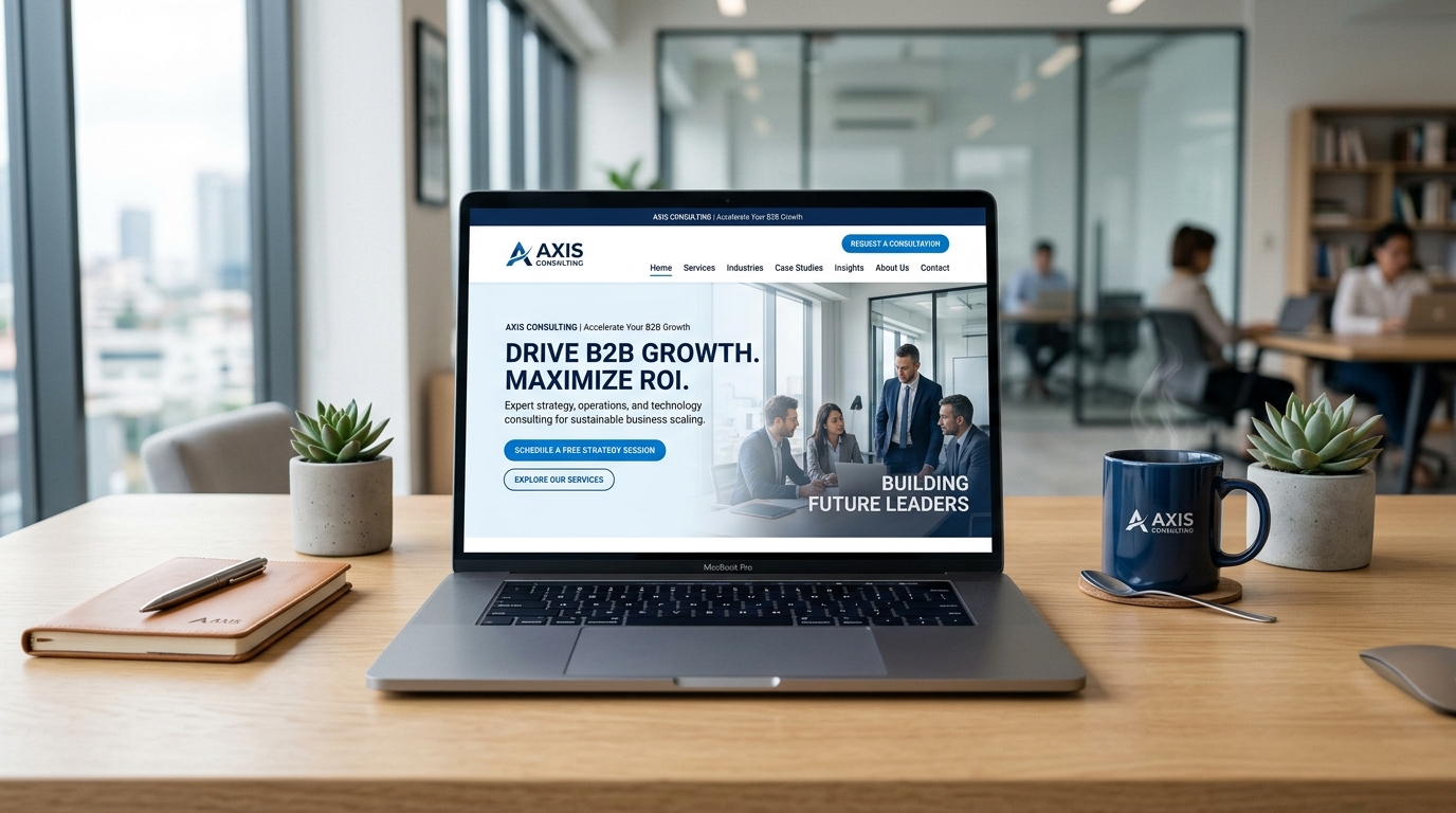 B2B Business Consulting HTML Template – Corporate Services Website Design
