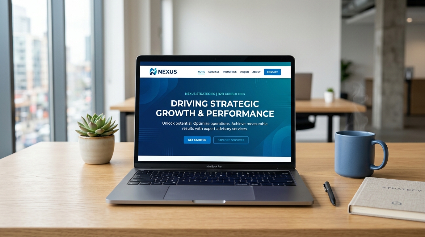 B2B Business Consulting HTML Template – Corporate Services Website Design