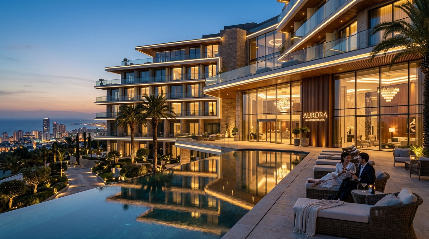 Luxury Multi Hotel Group Website Template