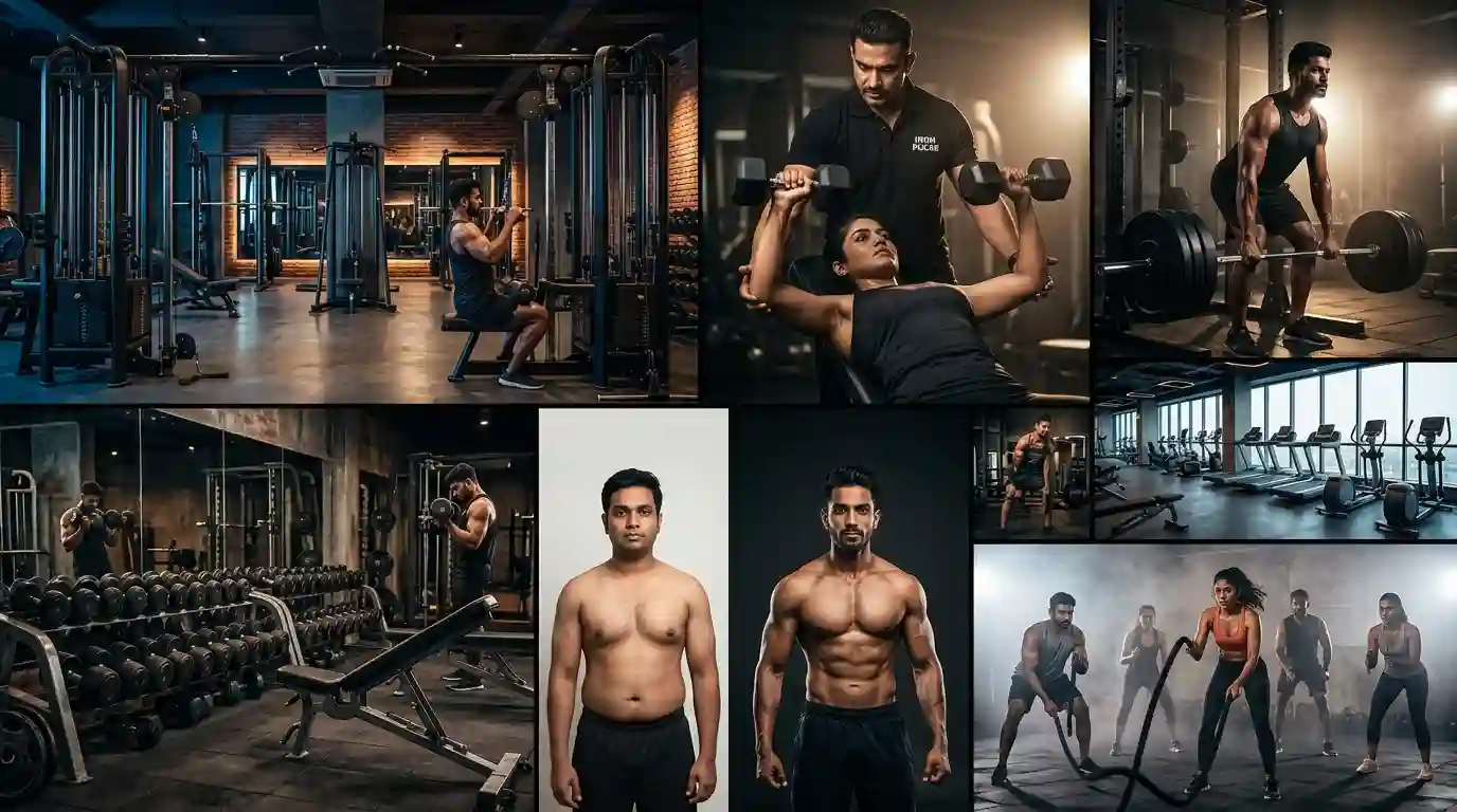 Iron Pulse Premium Gym &amp;amp;amp; Fitness Transformation Website