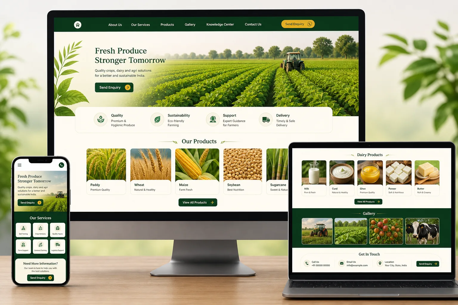 Agriculture and Rural website theme category image by ThemeBazar