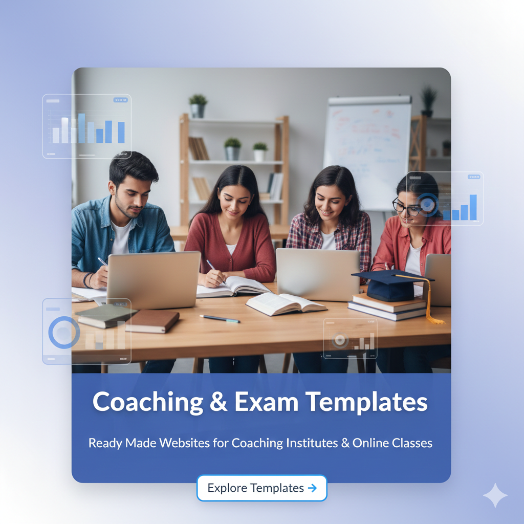 Coaching and Exam templates