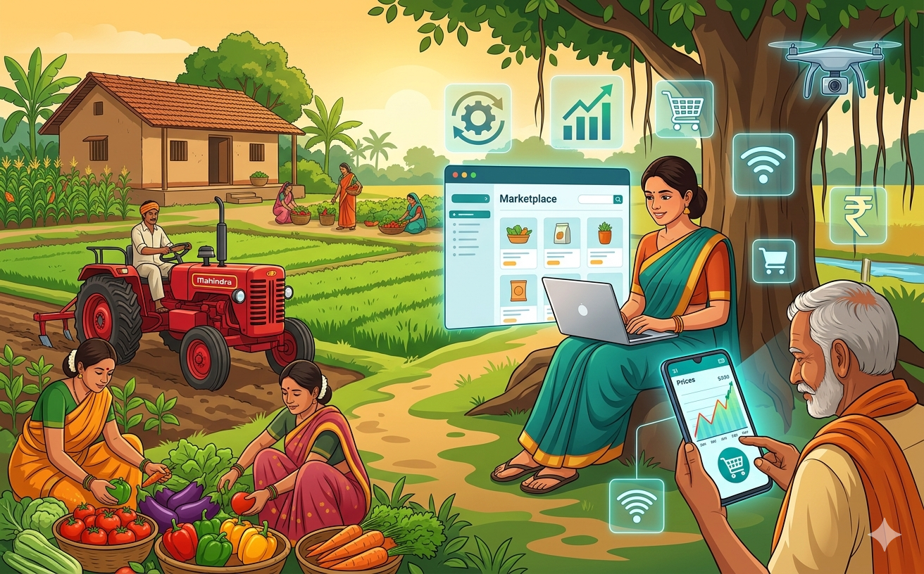 How Digital Tools Can Transform Agriculture and Rural Businesses in India
