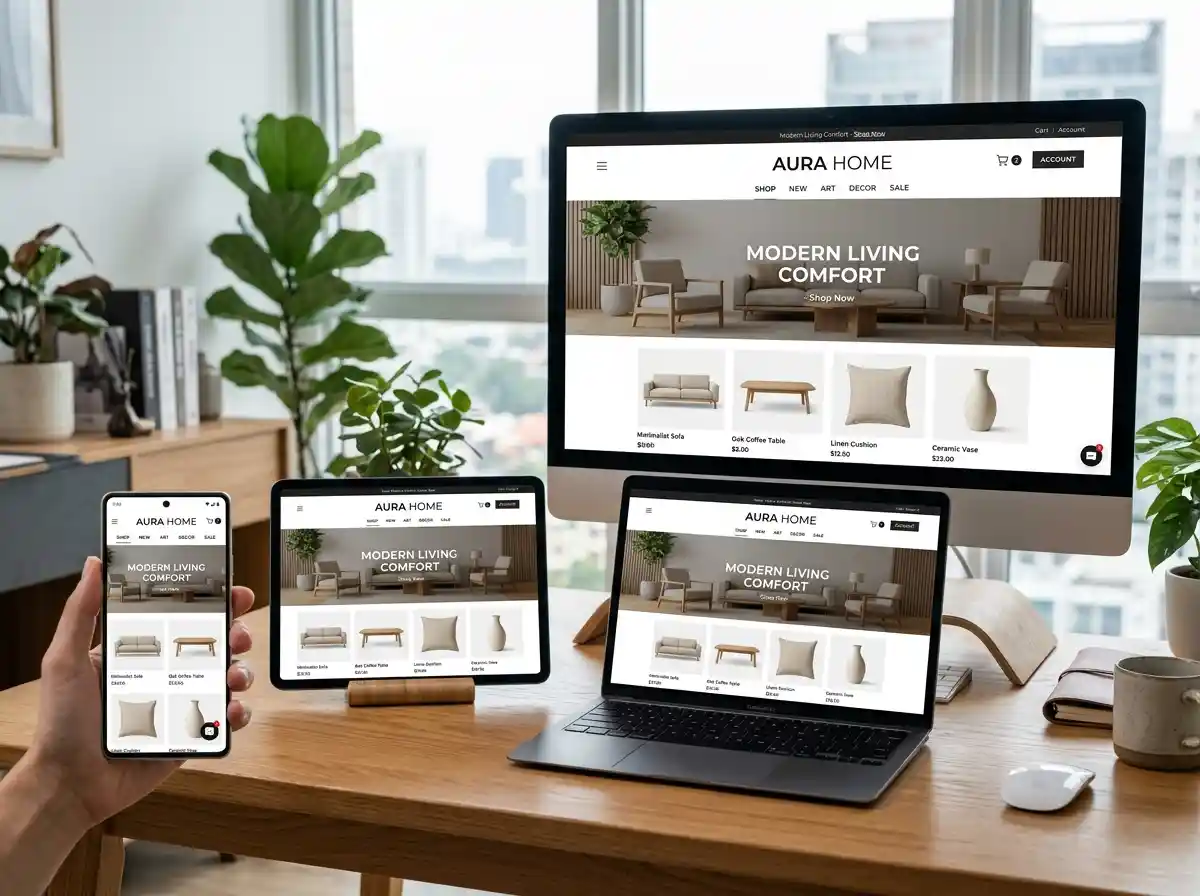 Mobile-Friendly Shopify Themes for Modern Businesses blog article thumbnail by ThemeBazar