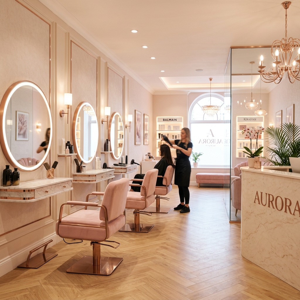 Luxury Salon Interior