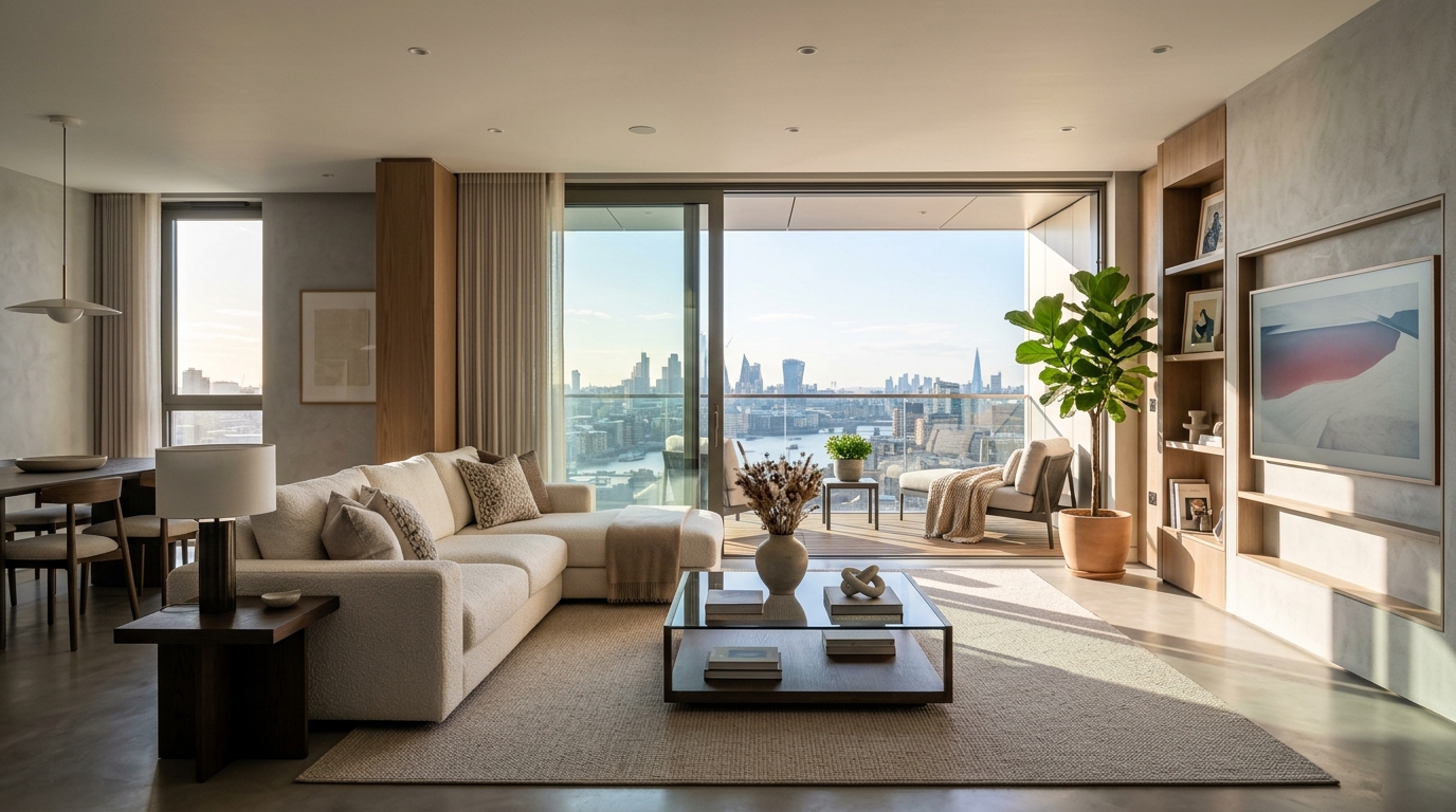 Luxury apartment interior