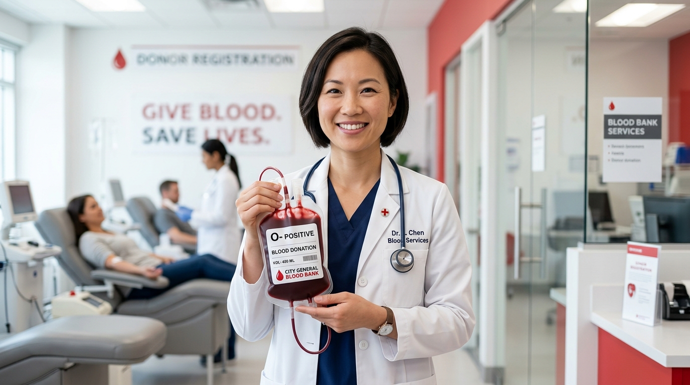 About blood bank service