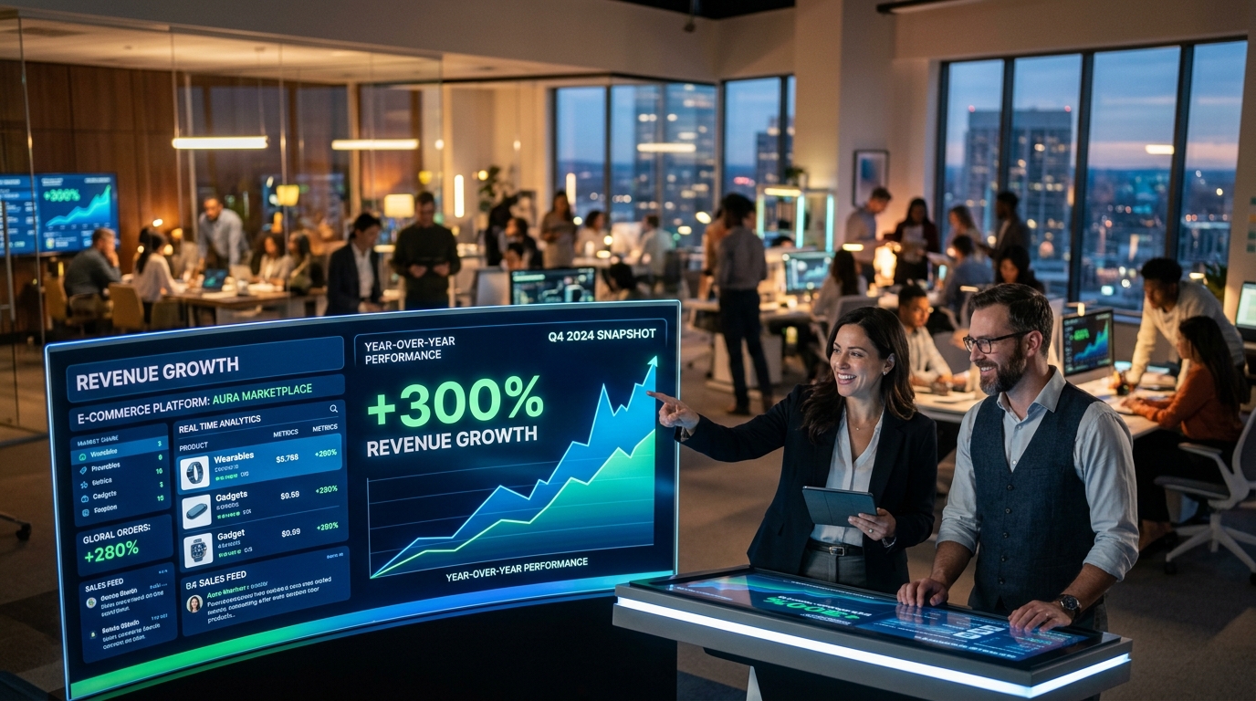 TechCorp E-commerce Success Story