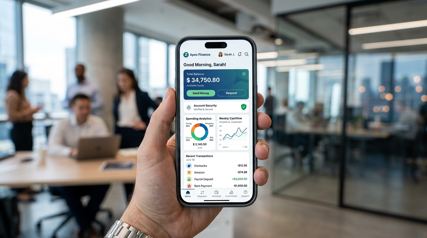 SecureBank Mobile App Success