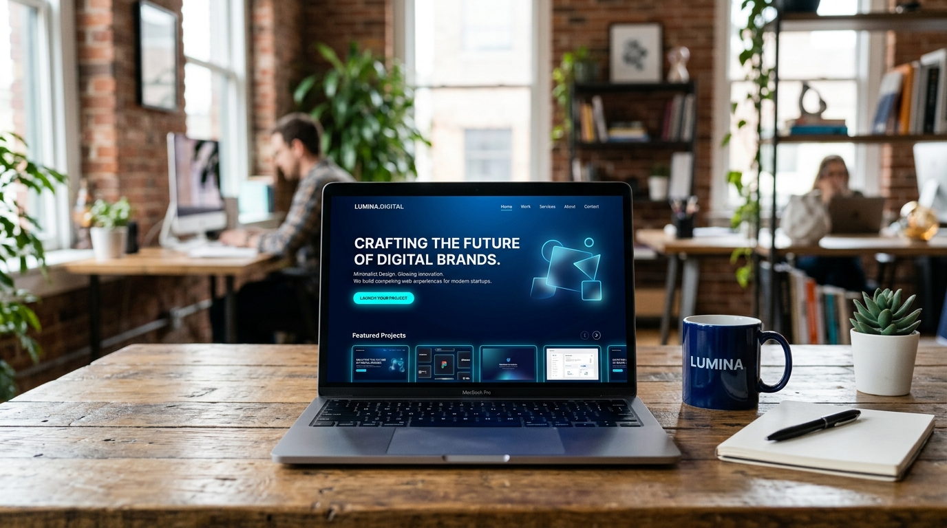Brand Identity & Website for InnovateLab